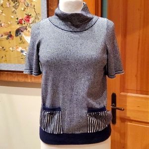 Anthropologie Moth stripe shirt